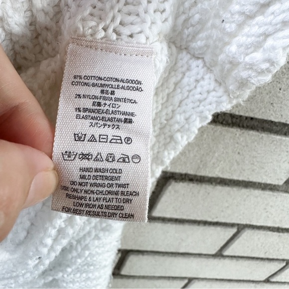 Free People Menace Cream Ivory Tunic Sweater - Picture 9 of 12